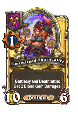 Timewarped Thorncaller (Golden)