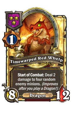 Timewarped Red Whelp (Golden)