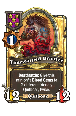 Timewarped Bristler (Golden)