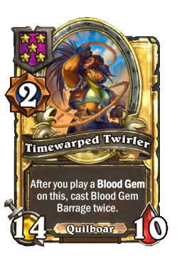 Timewarped Twirler (Golden)