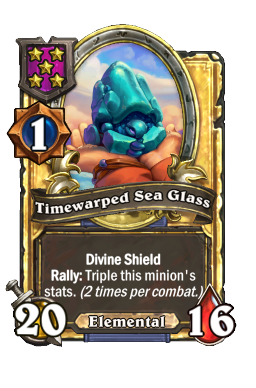 Timewarped Sea Glass (Golden)