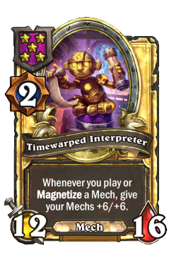 Timewarped Interpreter (Golden)