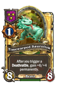 Timewarped Saurolisk (Golden)