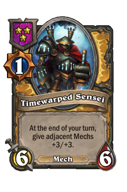 Timewarped Sensei