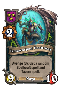 Timewarped Pashmar