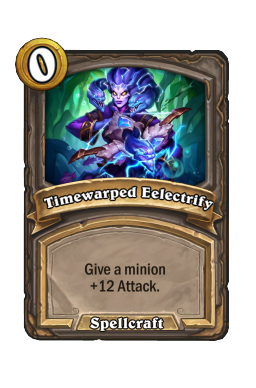 Timewarped Eelectrify