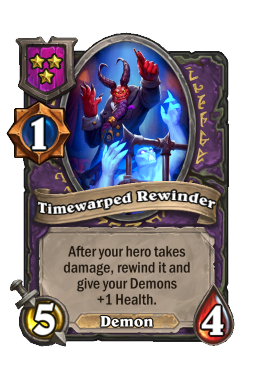 Timewarped Rewinder