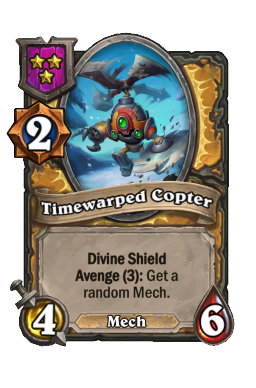 Timewarped Copter