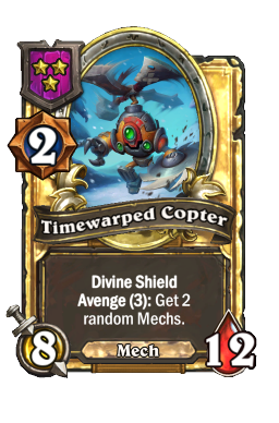 Timewarped Copter (Golden)