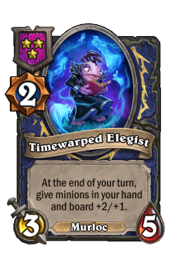 Timewarped Elegist