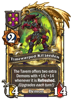 Timewarped Kil'jaeden (Golden)