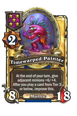 Timewarped Painter (Golden)