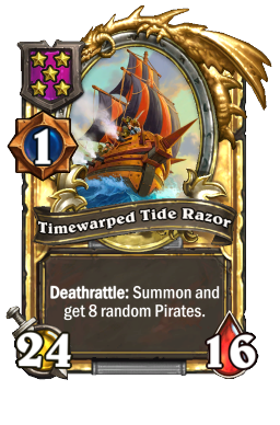 Timewarped Tide Razor (Golden)