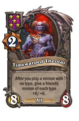 Timewarped Theotar