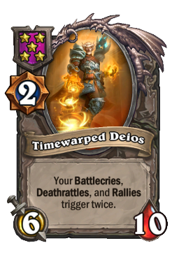 Timewarped Deios