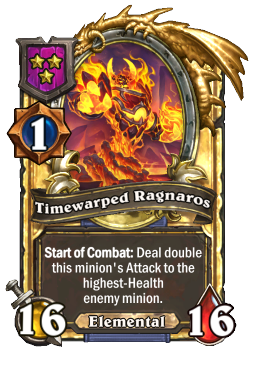 Timewarped Ragnaros (Golden)