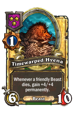 Timewarped Hyena (Golden)