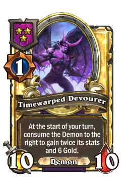 Timewarped Devourer (Golden)