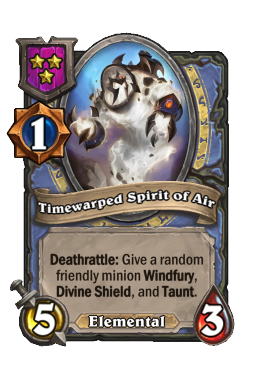 Timewarped Spirit of Air
