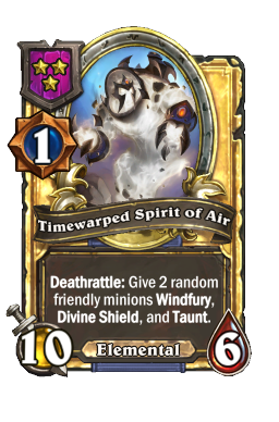 Timewarped Spirit of Air (Golden)