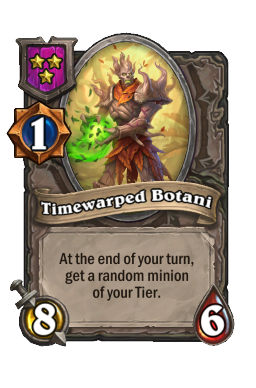 Timewarped Botani