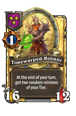 Timewarped Botani (Golden)