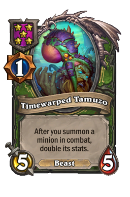 Timewarped Tamuzo