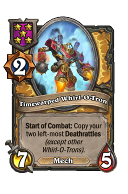 Timewarped Whirl-O-Tron