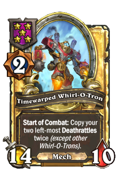 Timewarped Whirl-O-Tron (Golden)