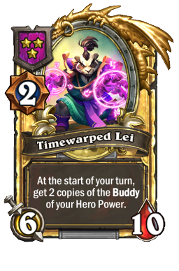 Timewarped Lei (Golden)