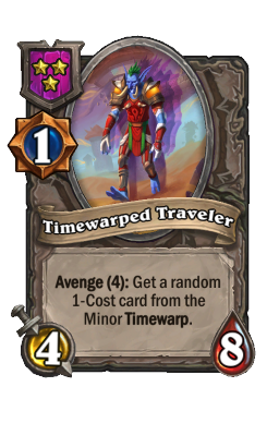 Timewarped Traveler