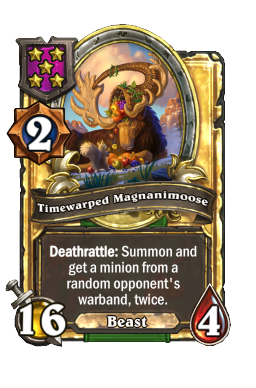 Timewarped Magnanimoose (Golden)