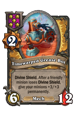Timewarped Grease Bot