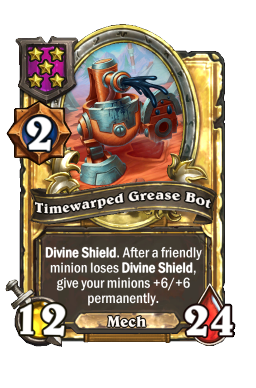 Timewarped Grease Bot (Golden)