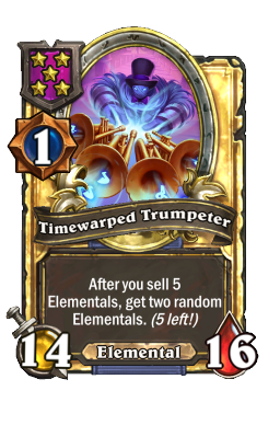 Timewarped Trumpeter (Golden)