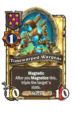 Timewarped Wargear (Golden)