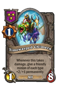 Timewarped Chimera