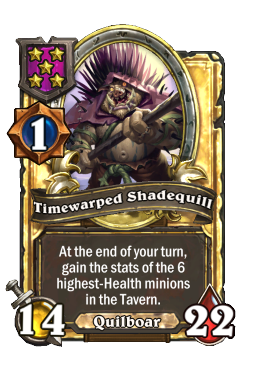 Timewarped Shadequill (Golden)