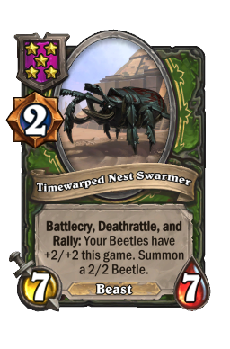 Timewarped Nest Swarmer