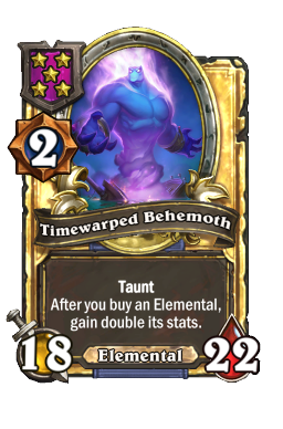 Timewarped Behemoth (Golden)