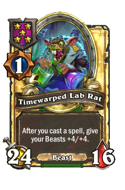 Timewarped Lab Rat (Golden)
