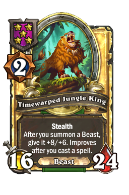 Timewarped Jungle King (Golden)