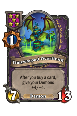 Timewarped Overfiend