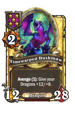 Timewarped Duskmaw (Golden)