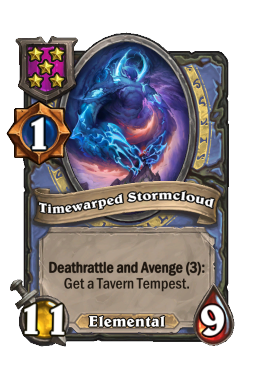 Timewarped Stormcloud