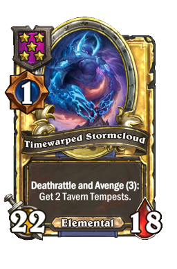 Timewarped Stormcloud (Golden)