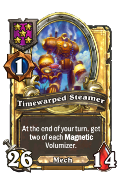 Timewarped Steamer (Golden)