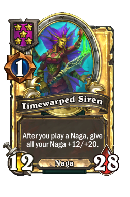 Timewarped Siren (Golden)