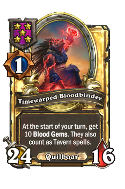 Timewarped Bloodbinder (Golden)