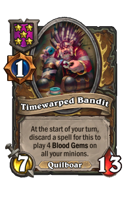 Timewarped Bandit